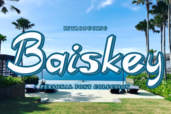 Baiskey: A Trendy Handwritten Font