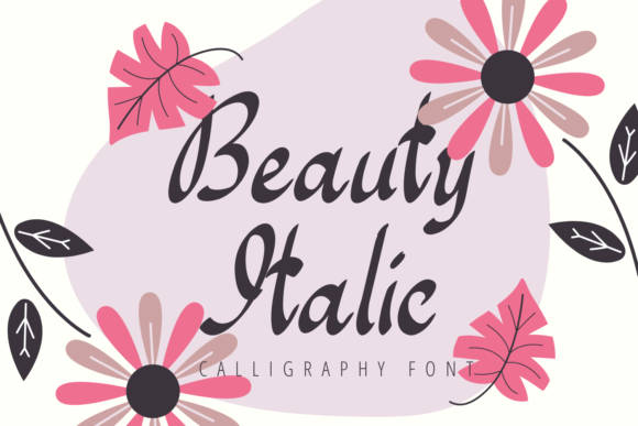 Beauty Italic: A Delicate Script for Web Design