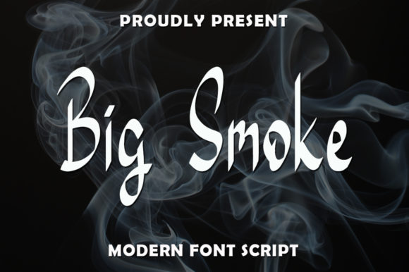 Big Smoke: A Modern Handwritten Font