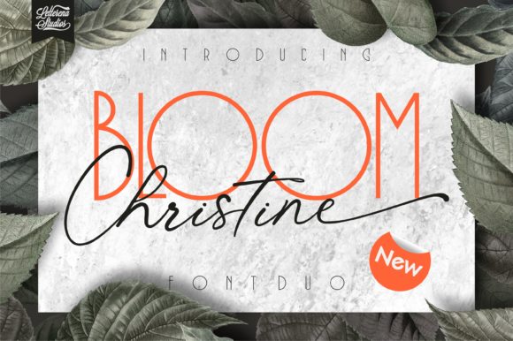 Bloom Christine: A Font for Elegant Design
