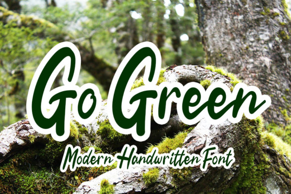 Go Green Font for Stylish Design