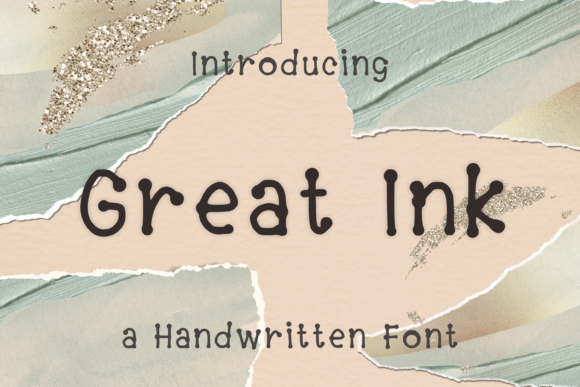 Great Ink: A Handwritten Font for Web Design