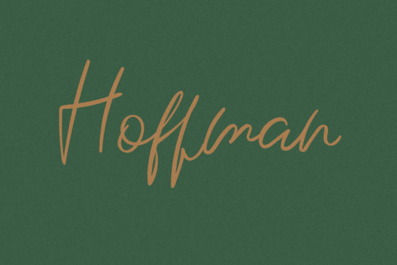 Hoffman: A Script Font for Modern Campaigns