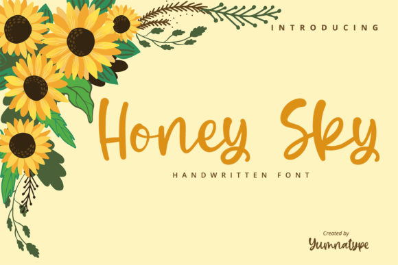 Honey Sky Font Review