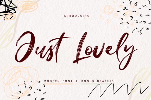 Just Lovely Font for Business