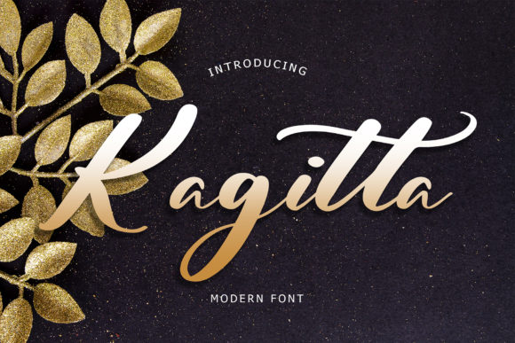Kagitta: A Handwritten Font for Elegant Web Design