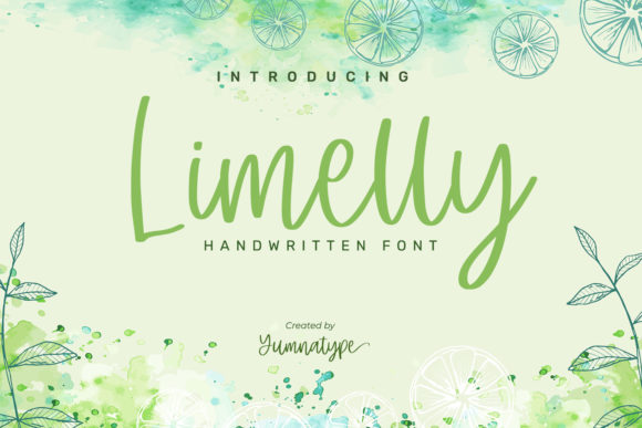 Limelly: A Handwritten Font for Web Design