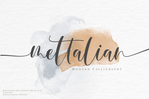 Mettalian: A Handwritten Font for Creative Makers