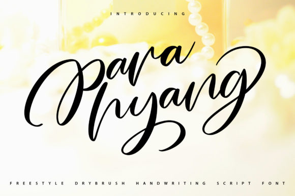 Para Hyang: A Font That Elevates Your Brand