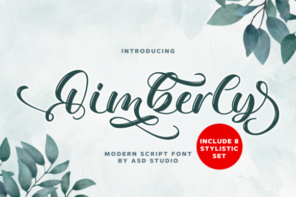 Qimberly: A Modern Calligraphy Font