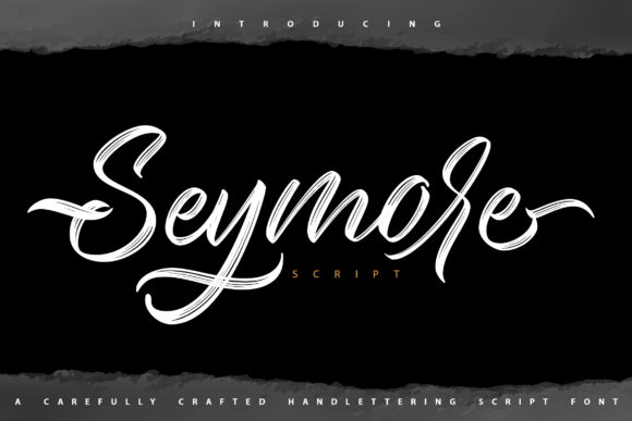 Seymore: A Trendy Handwritten Font for Business